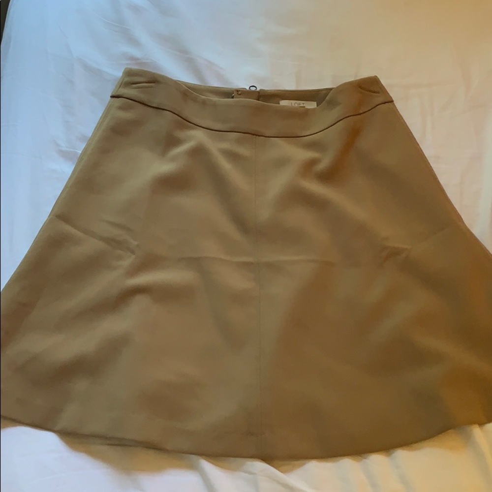 Loft Khaki skirt